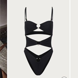 SAME pierced one piece